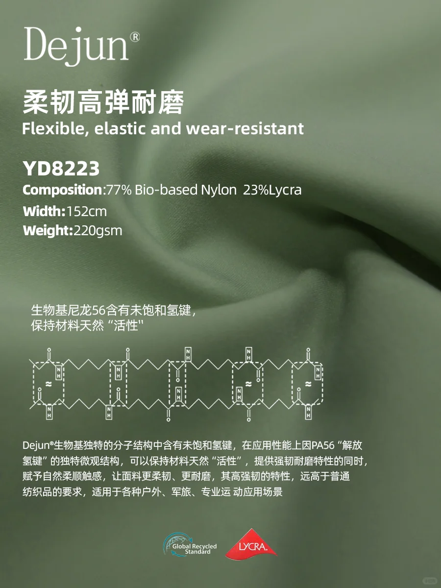 生物基环保♻️面料‖绿色时尚倡导者