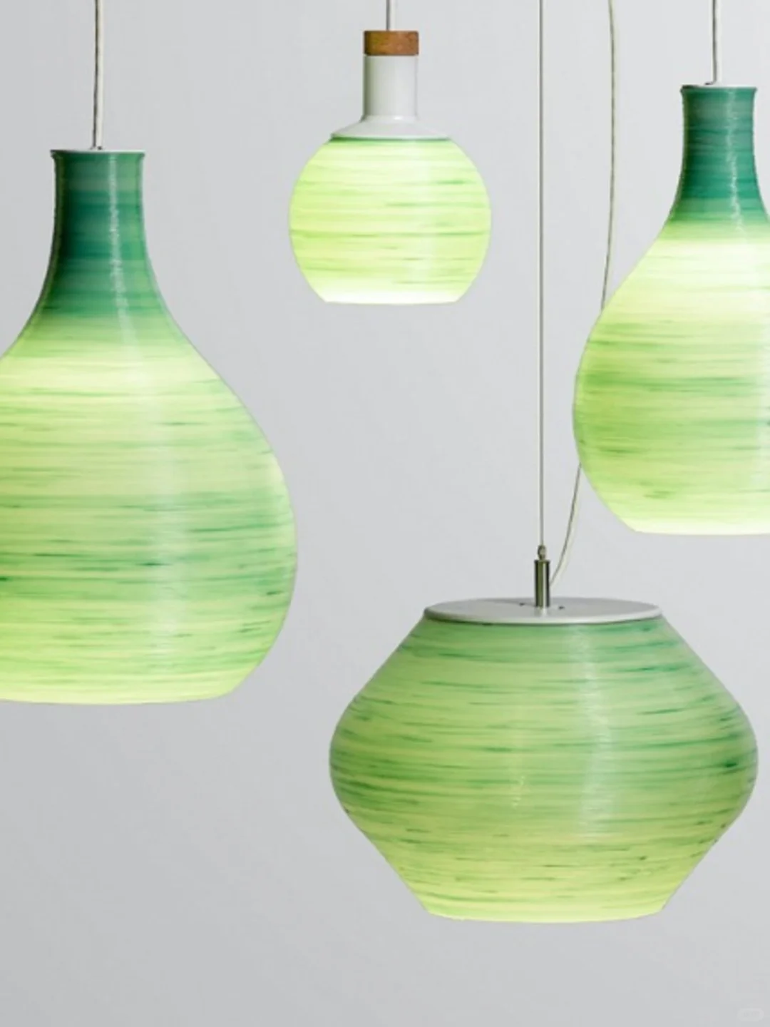 可持续材料|海洋塑料吊灯