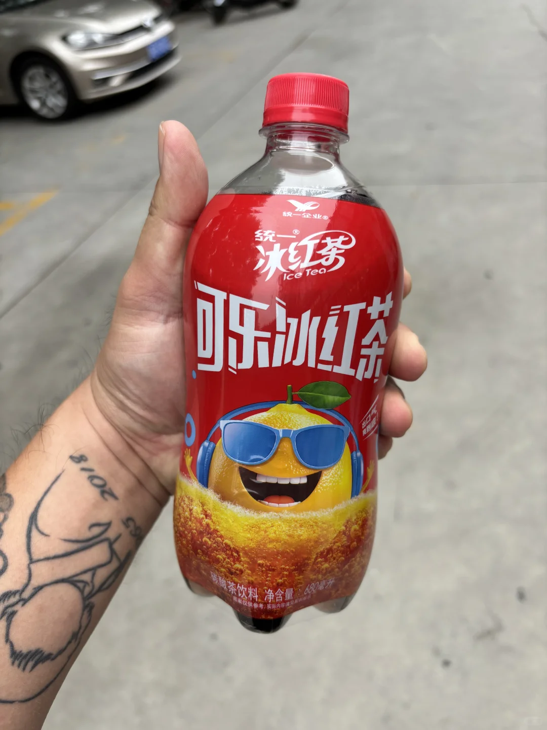 新饮料尝试之统一牌可乐冰红茶