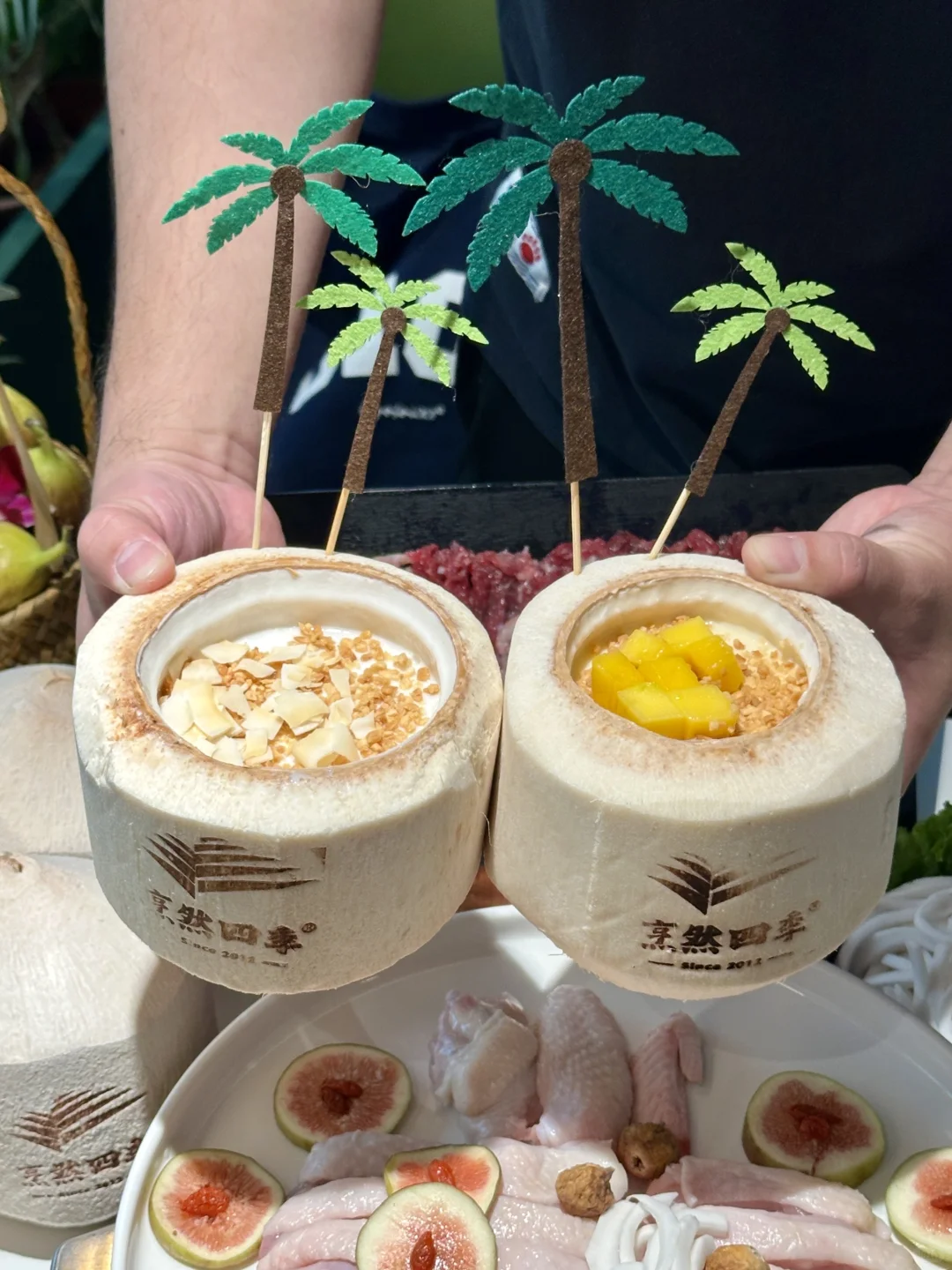 北京!吃到了人生椰子鸡火锅?。。N刷中。。