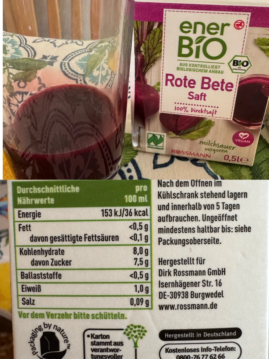 ??德国超市蔬菜汁大测评❗️