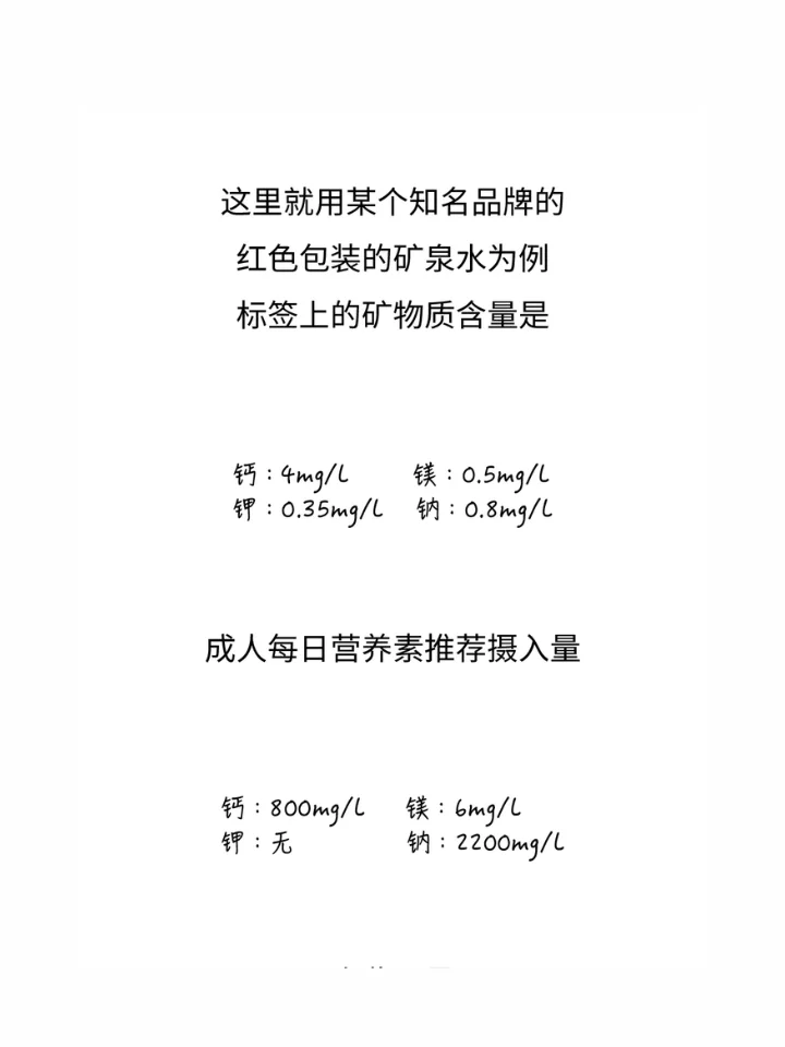 一直喝纯净水有什么危害？矿泉水VS纯净水