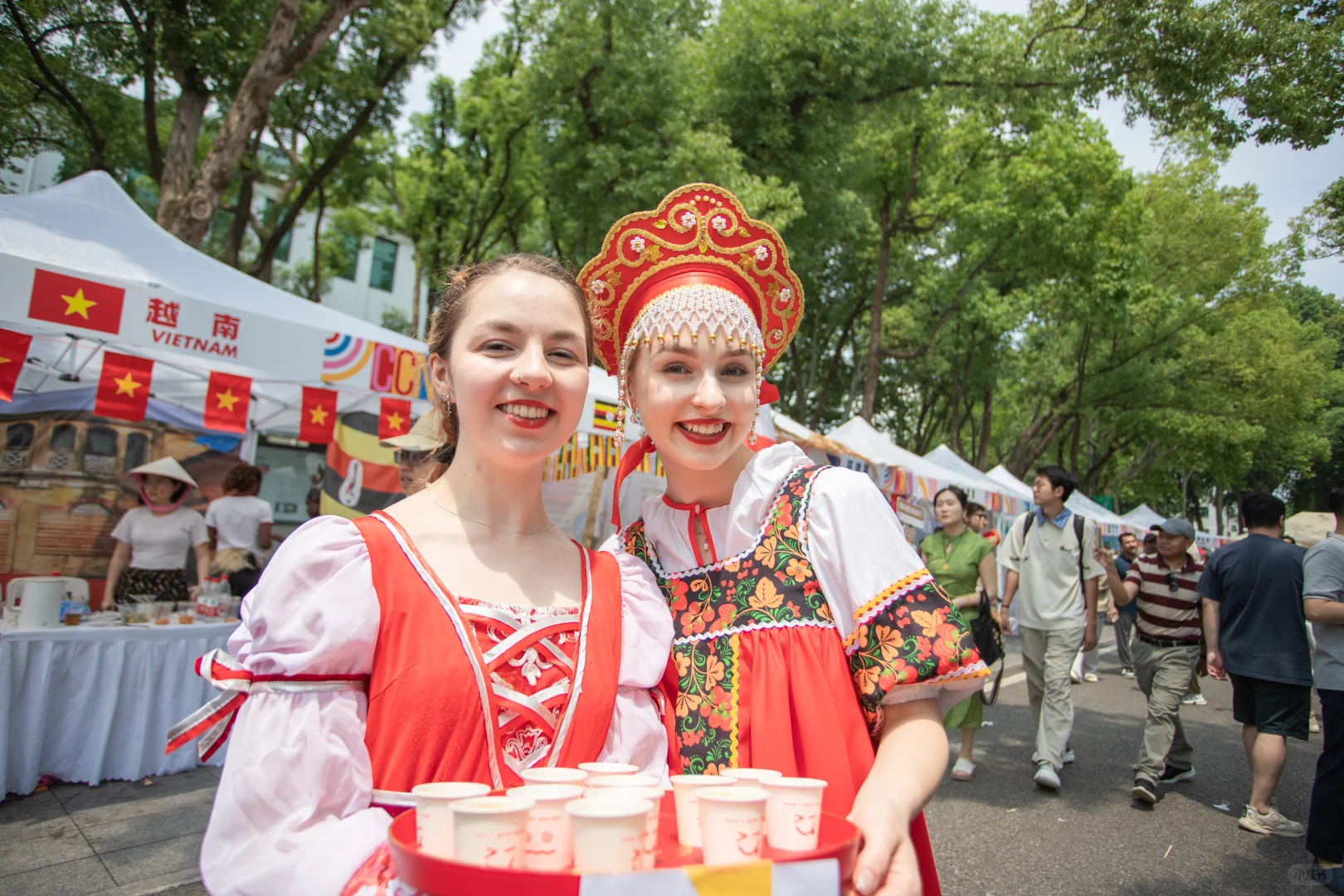 就这个国际文化交流节！爽！