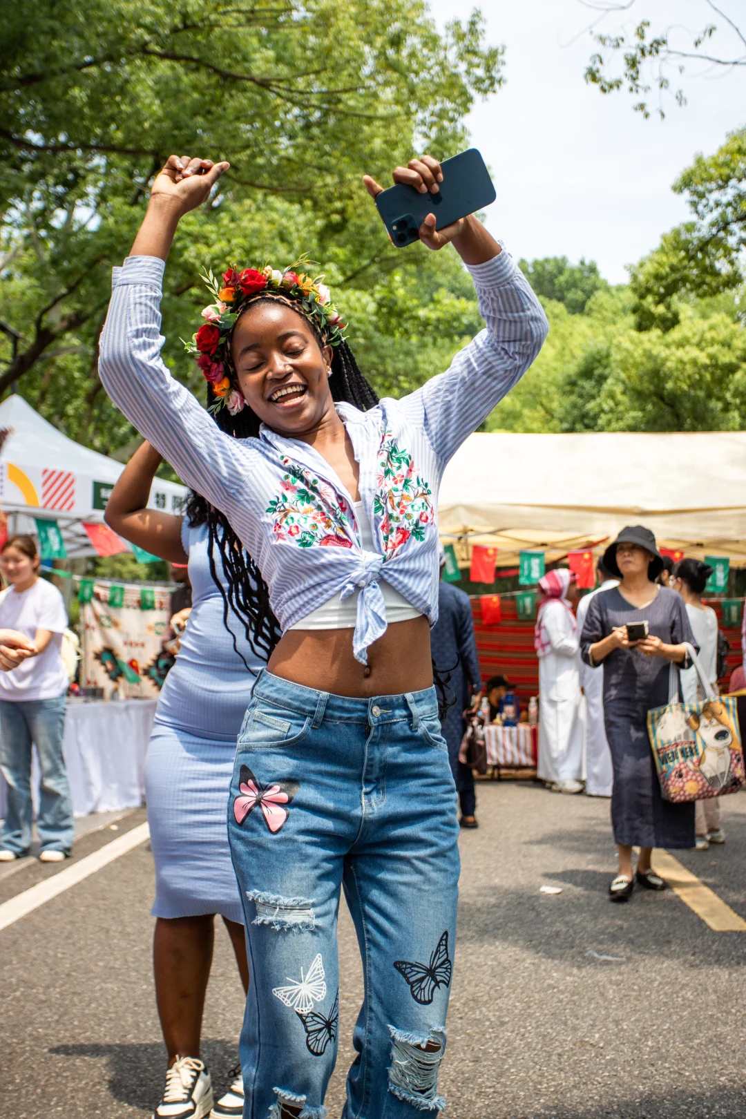 就这个国际文化交流节！爽！