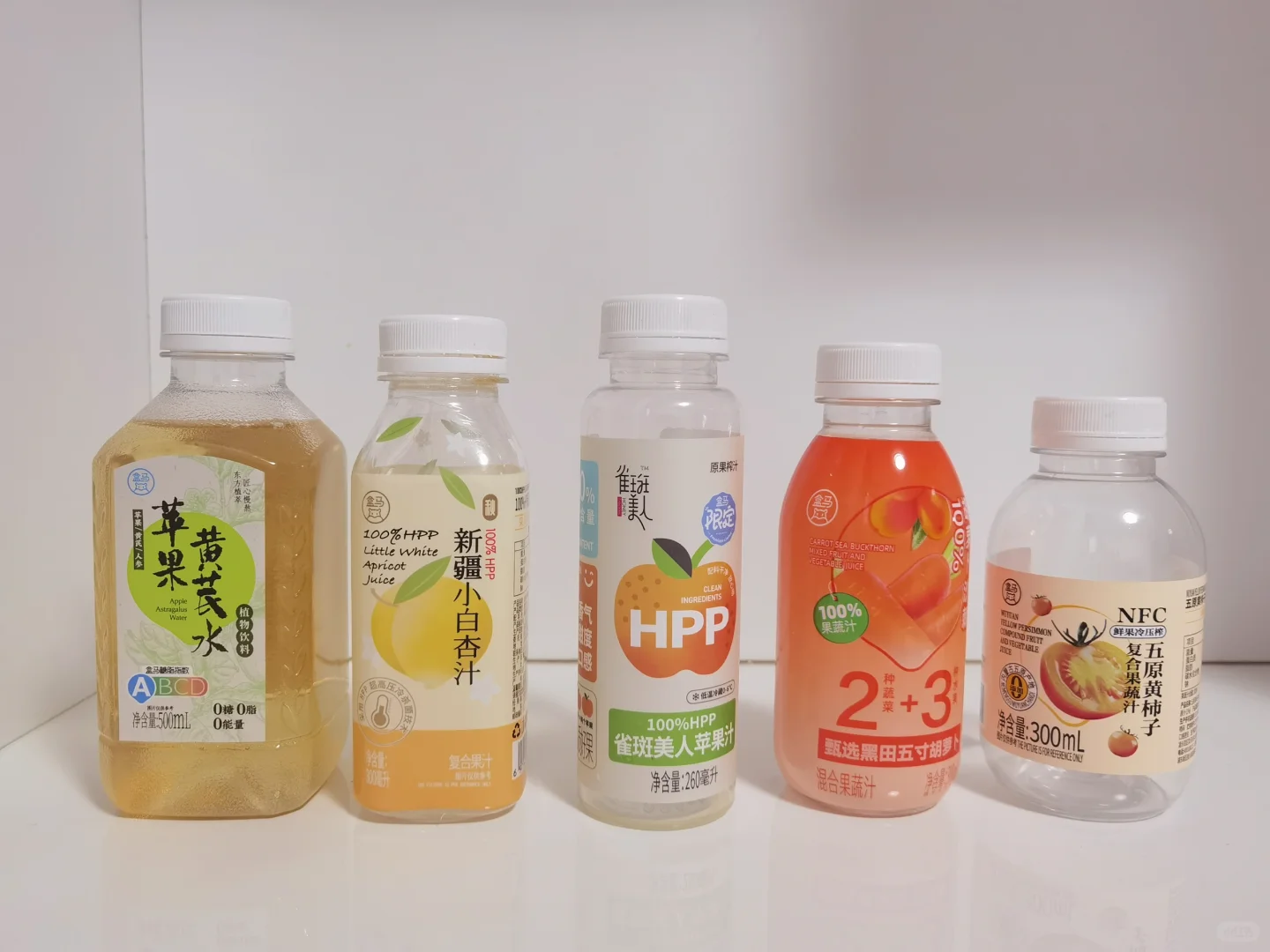 好久之前的一些盒马饮品