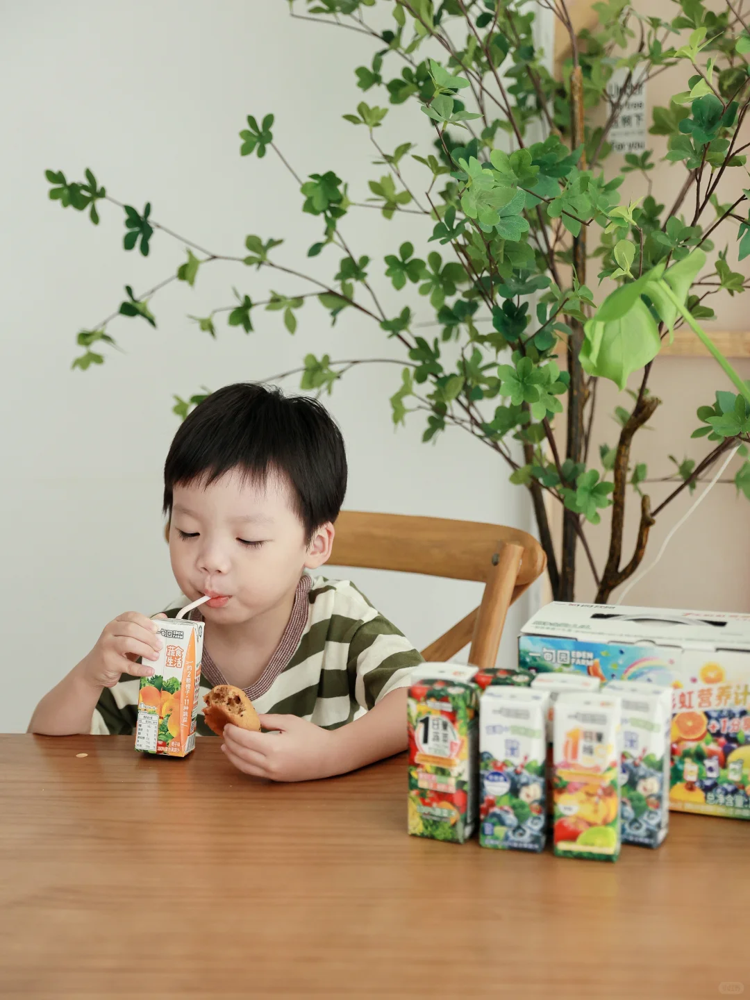 不爱吃蔬菜?的娃 一箱果蔬汁喝七天~