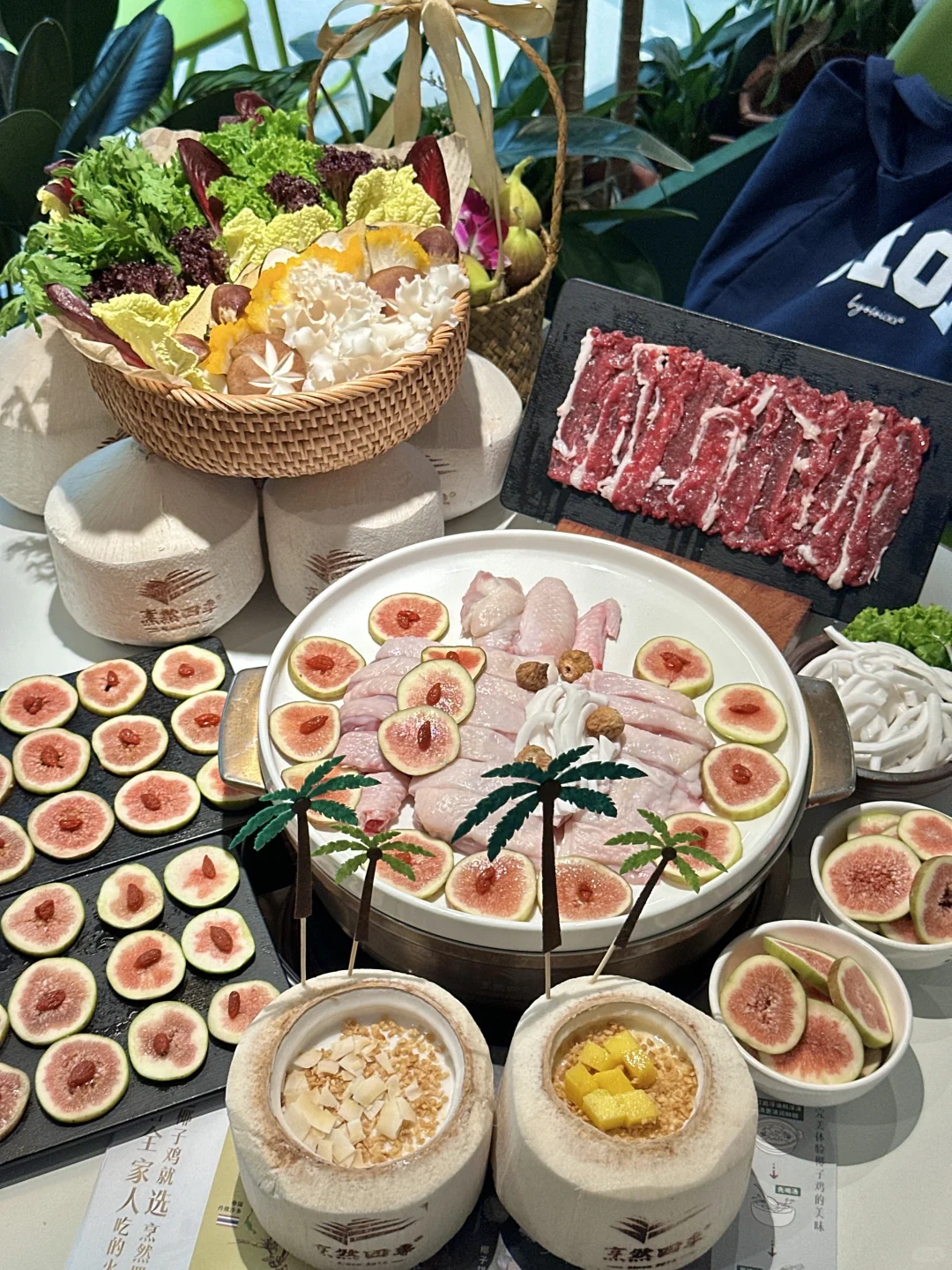 北京!吃到了人生椰子鸡火锅?。。N刷中。。