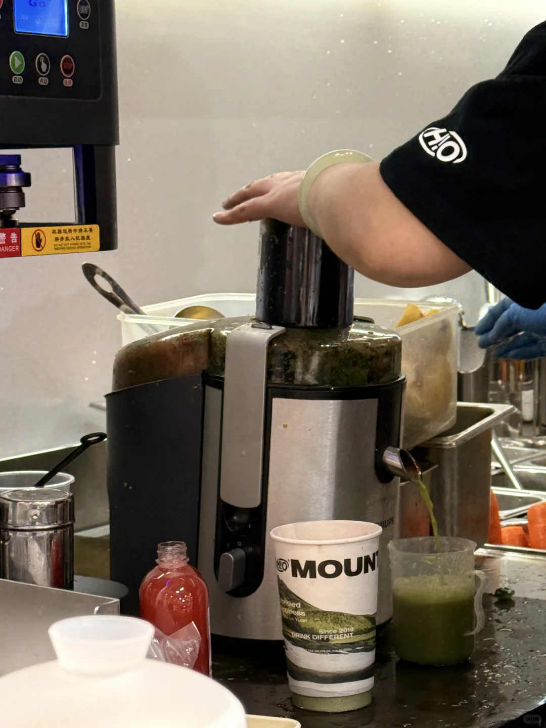 在保定！！水果蔬菜做的排毒轻饮小绿瓶！！