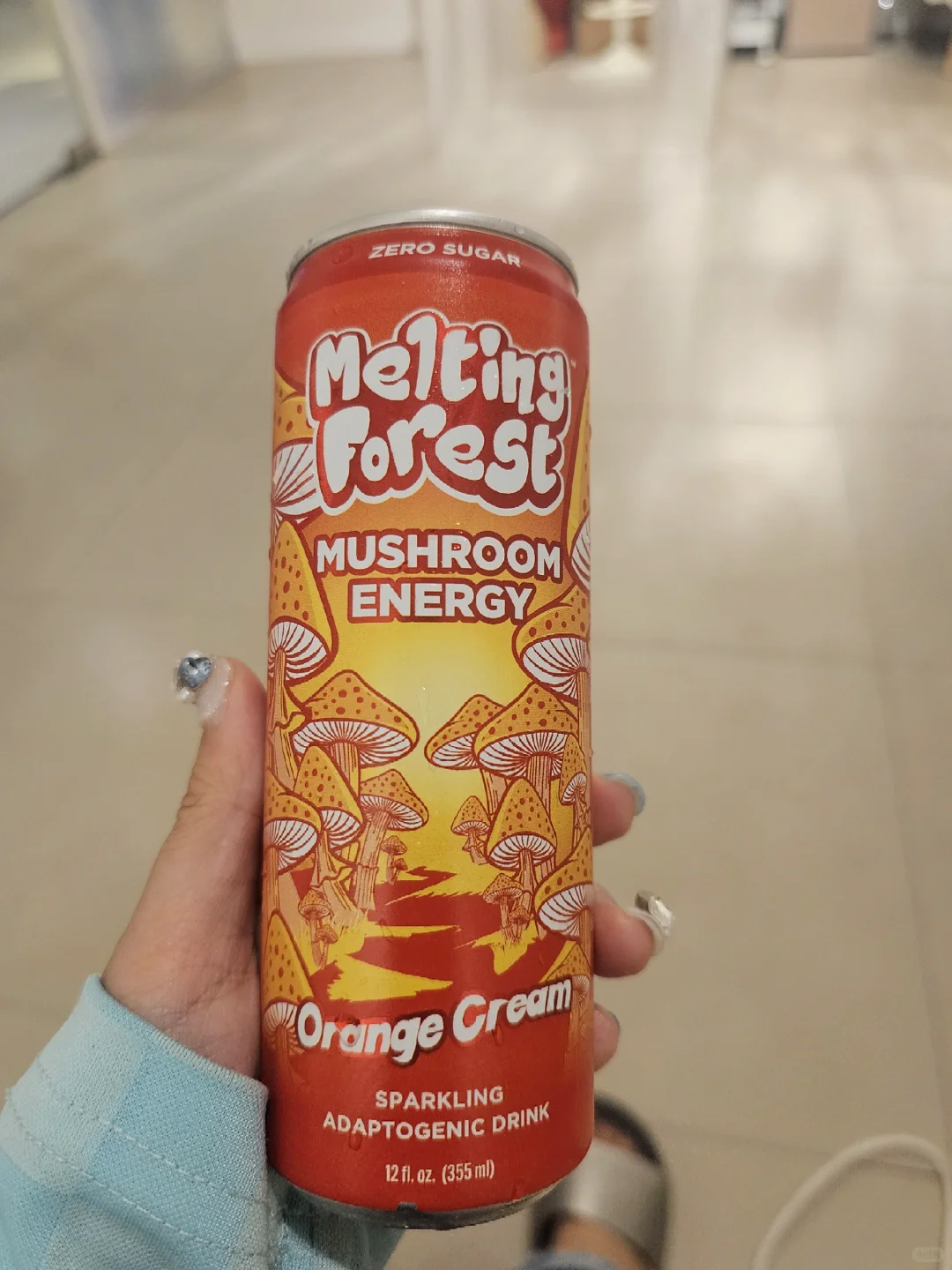 有事没事买奇怪饮料喝！蘑菇蘑菇~?