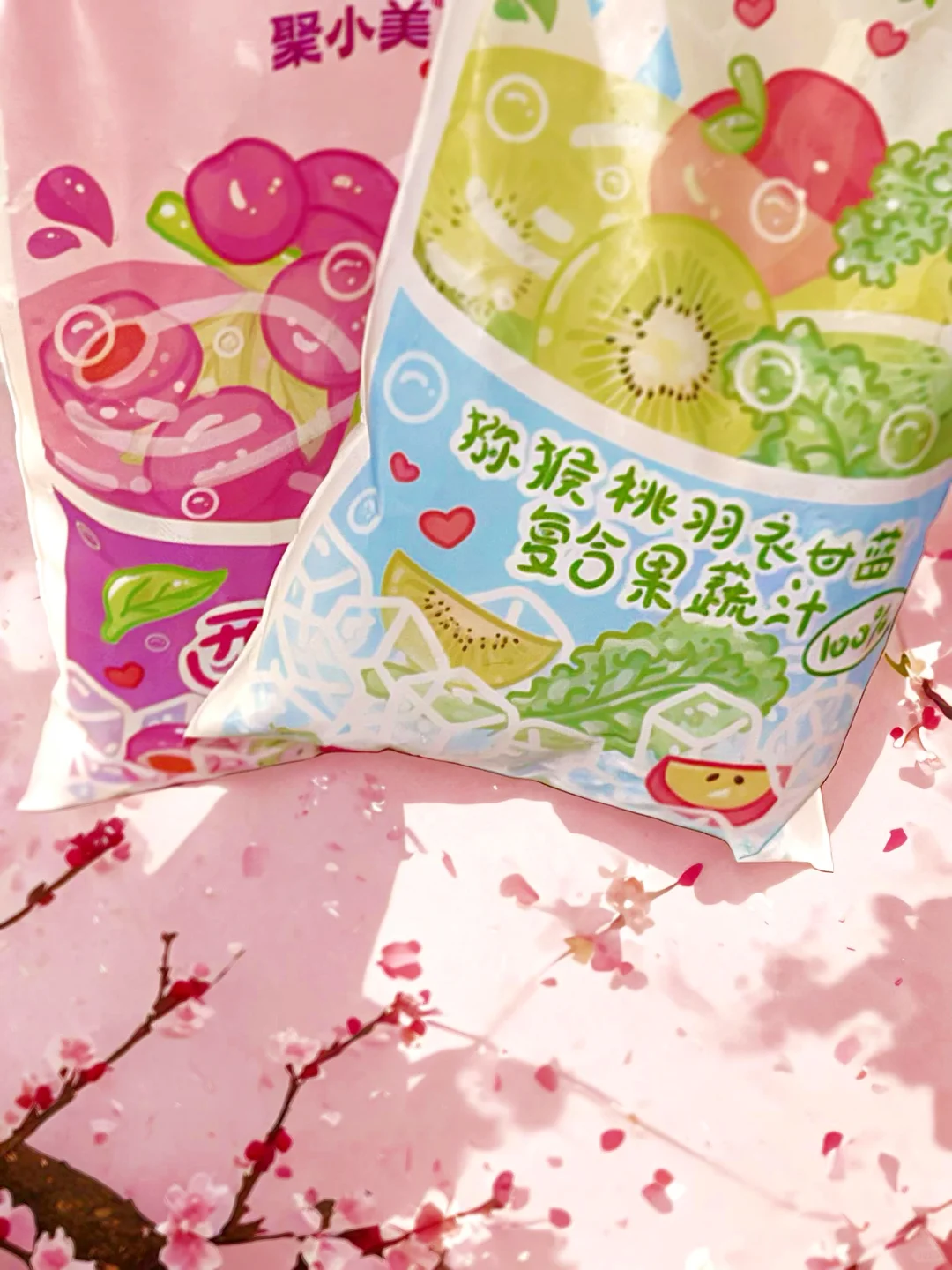 最爱的聚小美NFC果汁，不是炫富，只是日常