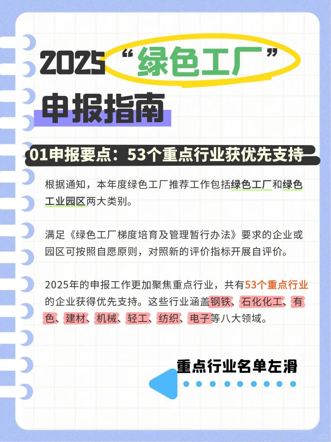 2025 绿色工厂申报指南，速码?