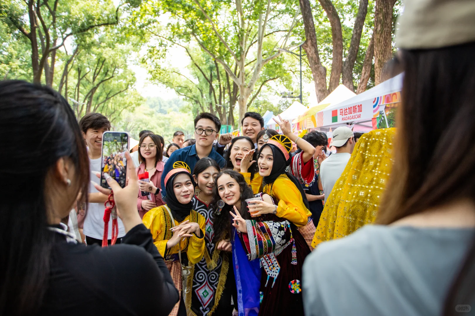 就这个国际文化交流节！爽！