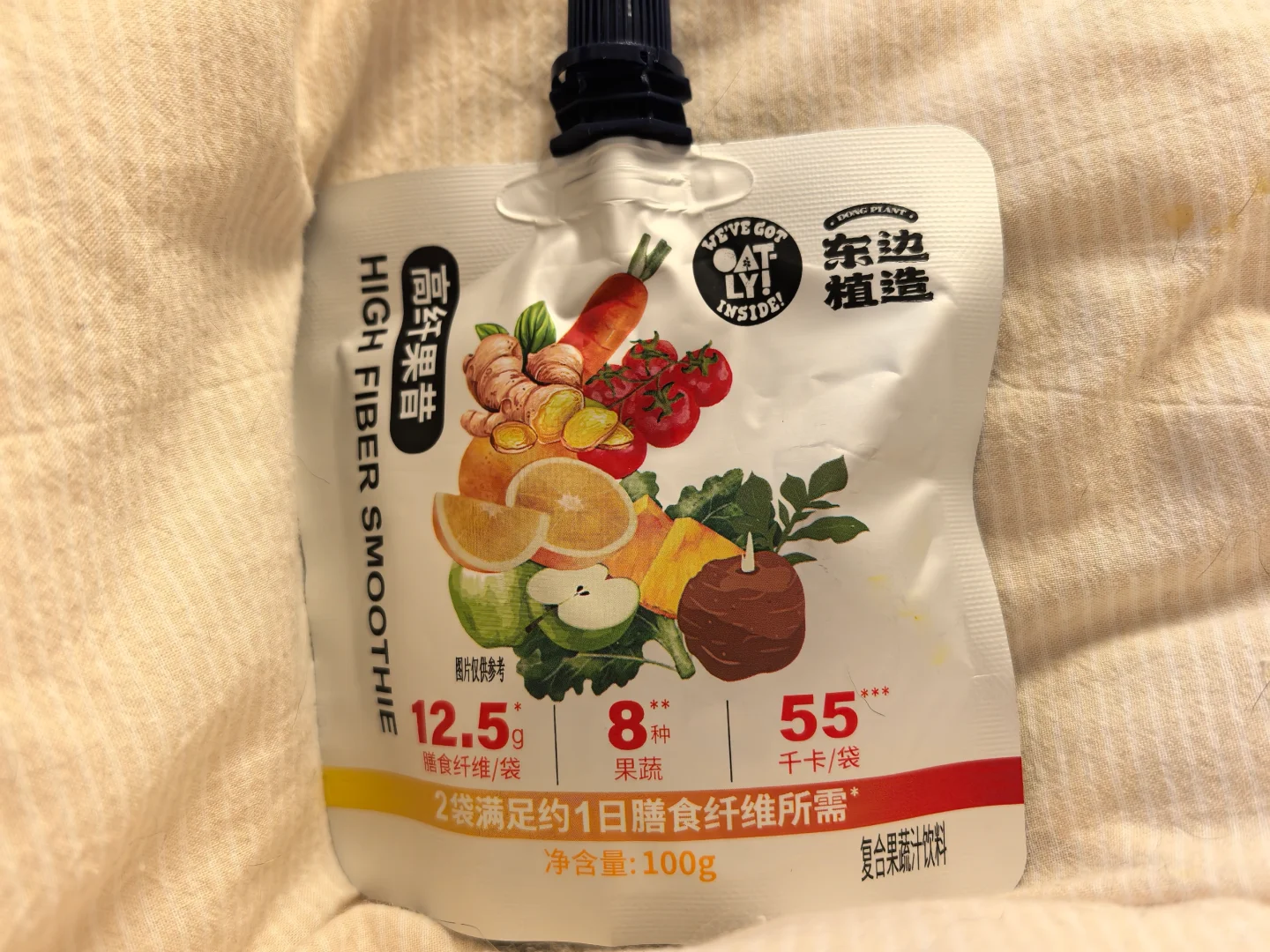 山姆高纤果昔复合果蔬汁吓人