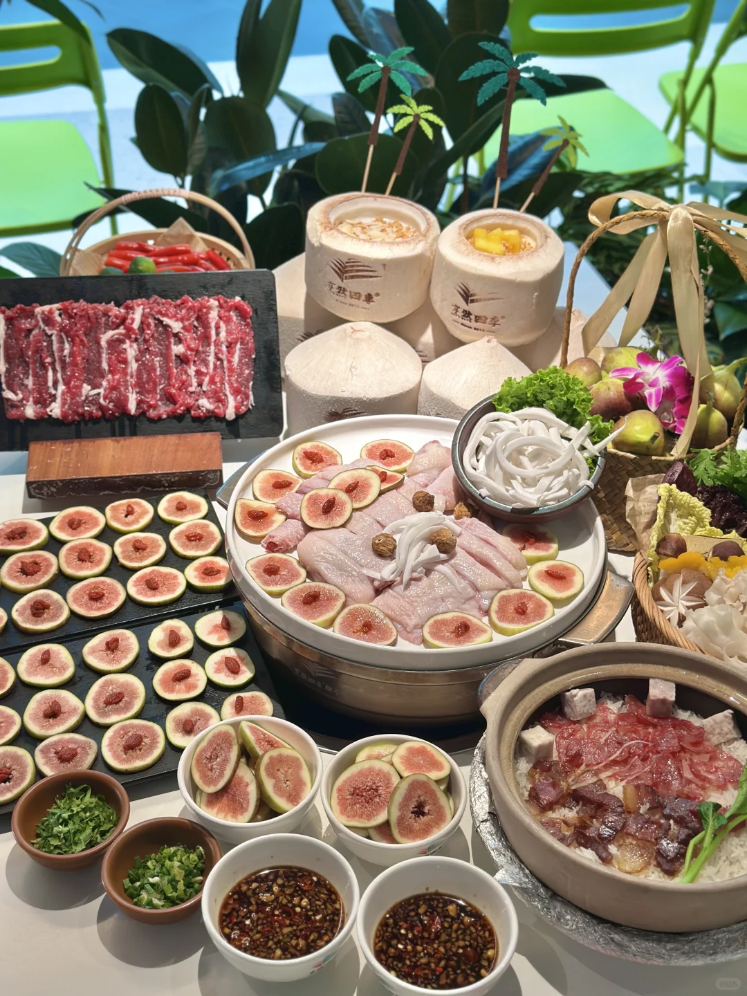 北京!吃到了人生椰子鸡火锅?。。N刷中。。