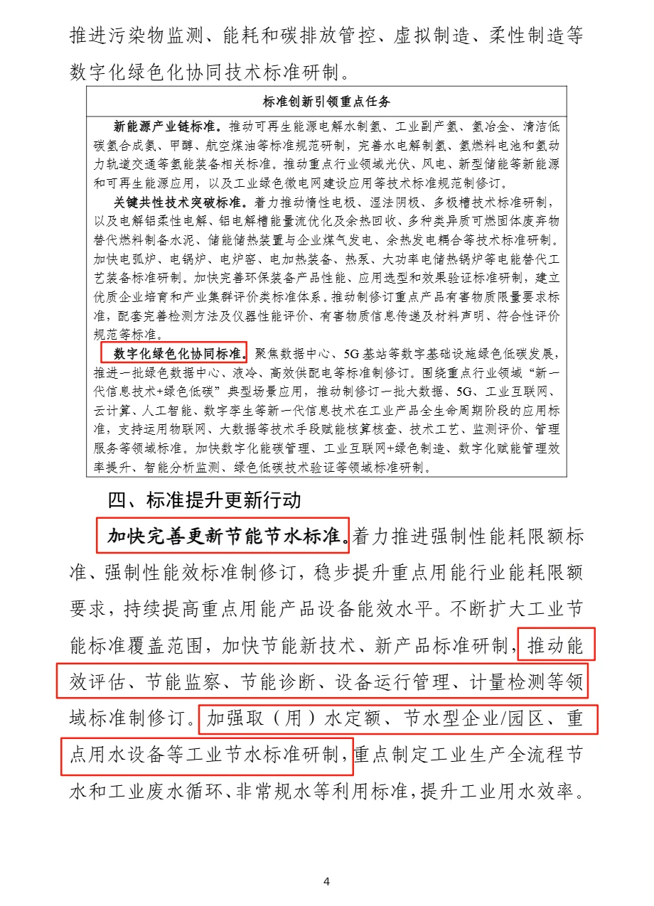 绿色低碳标准化实施方案