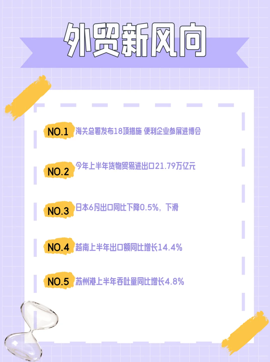 周一好！看看这周外贸圈又有什么大事件！