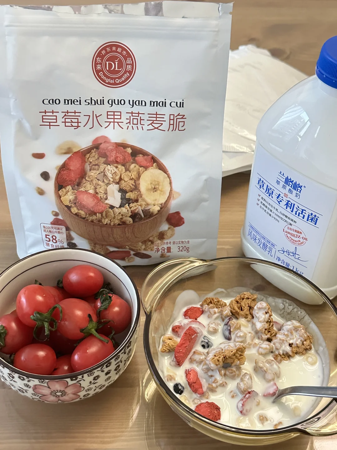 【胖东来】4款果汁+草莓燕麦脆