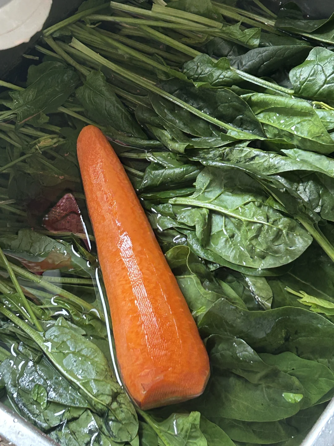 把蔬菜?揉进面皮里?