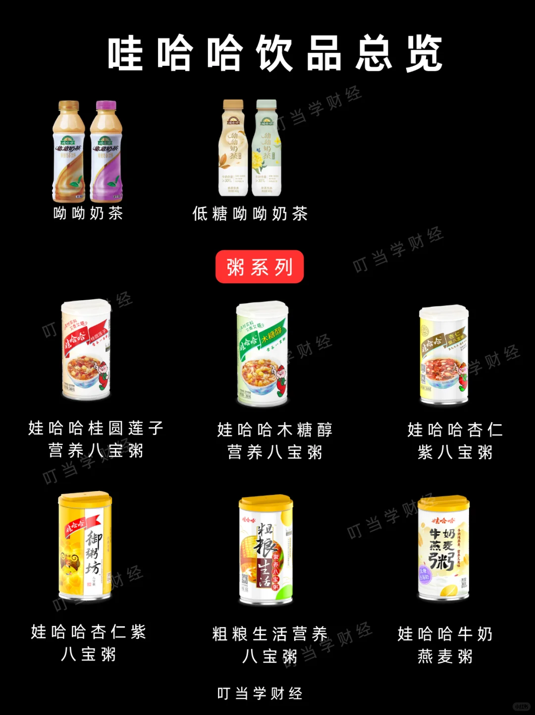 支持国货?没想到娃哈哈饮品竟然有这多种