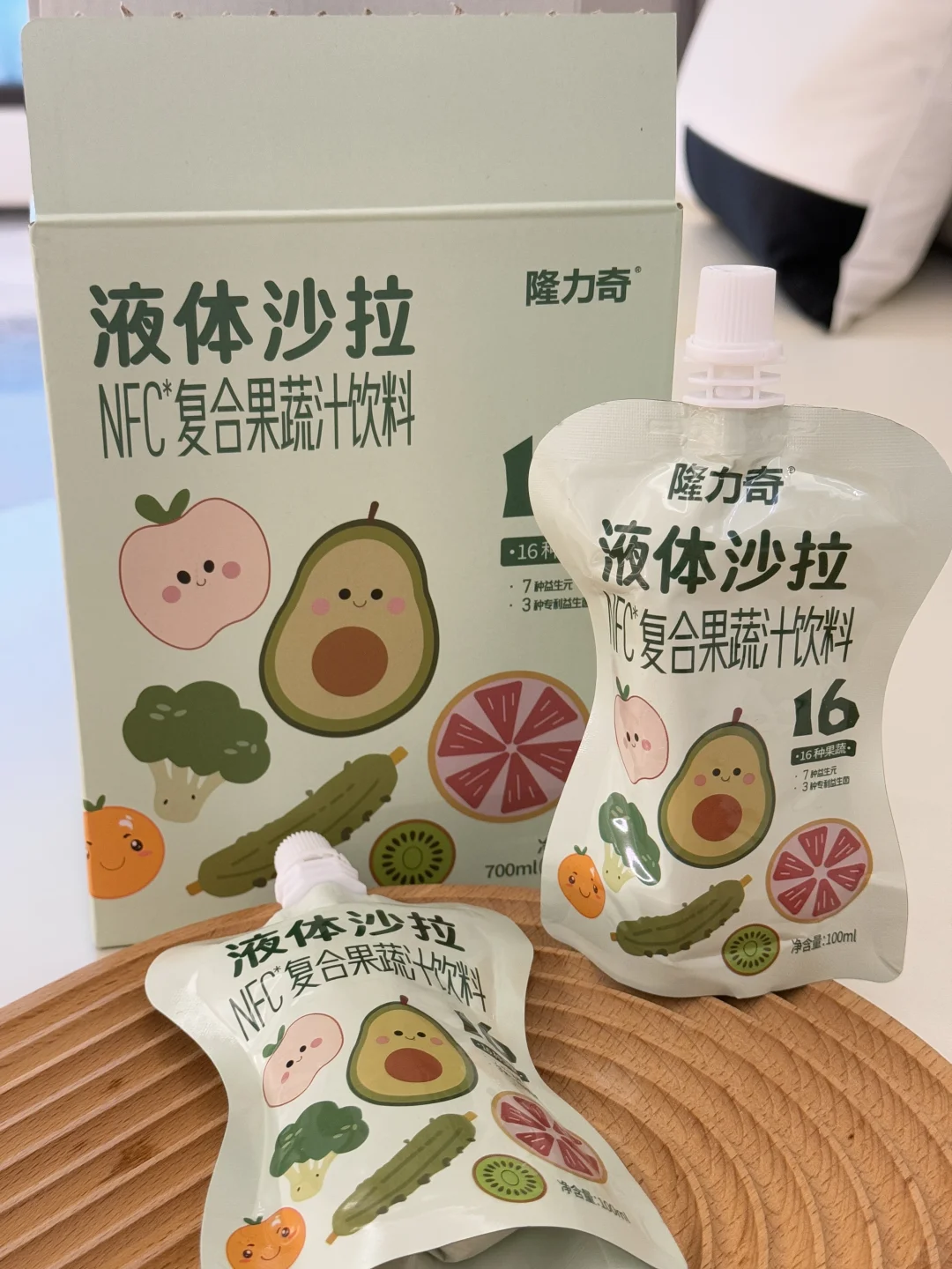 想喝健康果蔬汁?隆力奇NFC饮料别错过