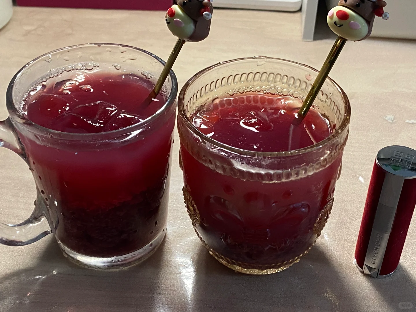 春日自制水果汁～杨梅汁