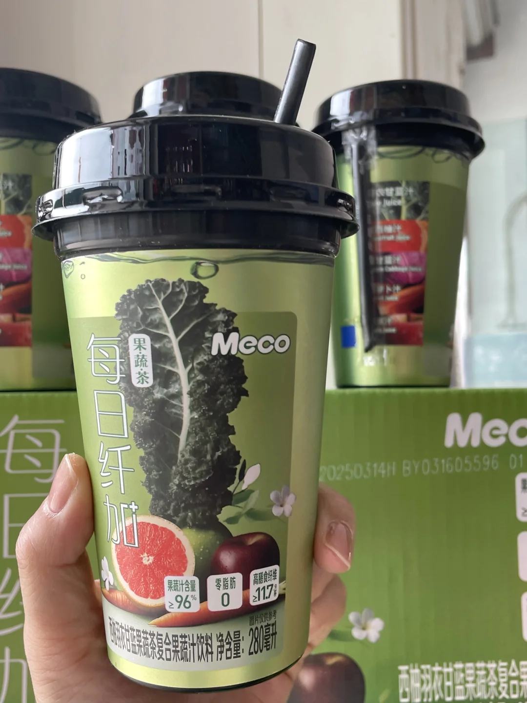 香飘飘meco羽衣甘蓝测评