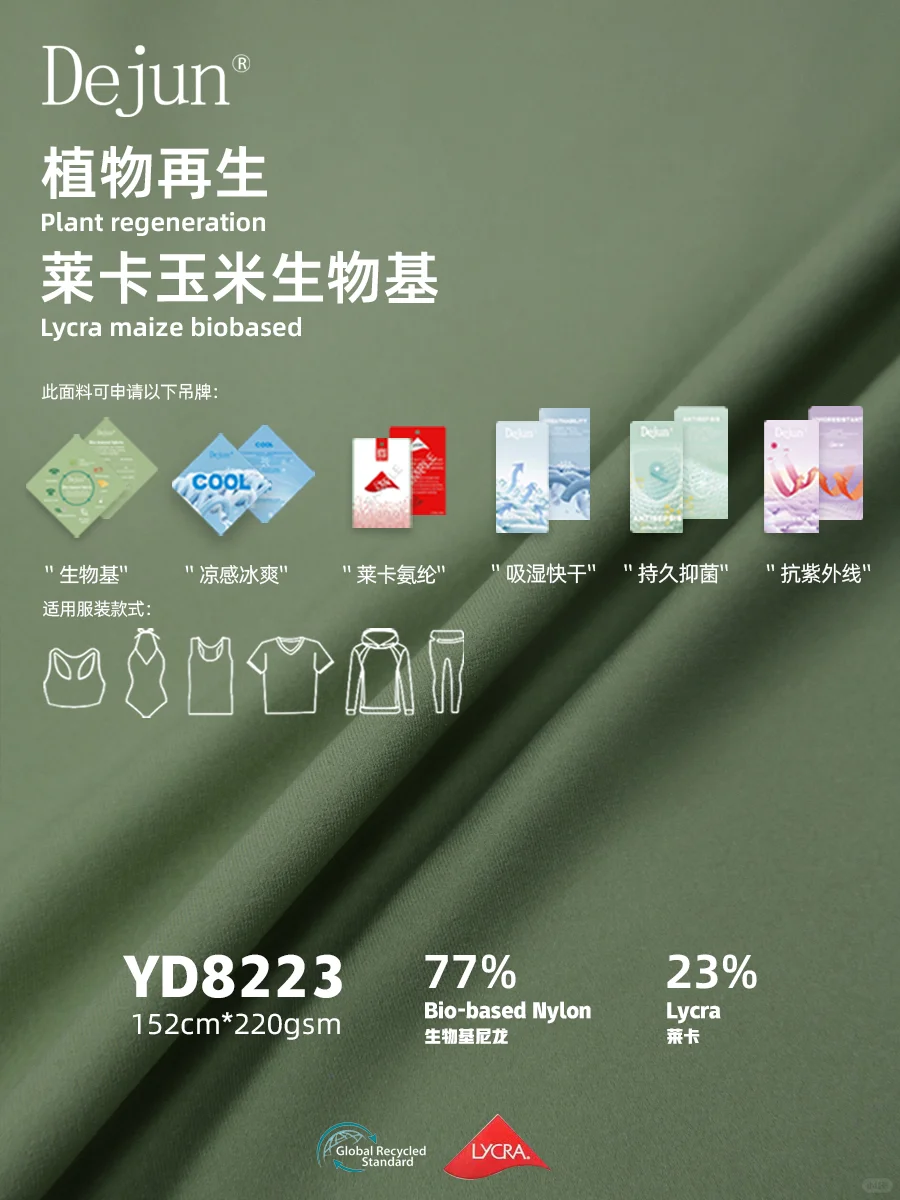 生物基环保♻️面料‖绿色时尚倡导者
