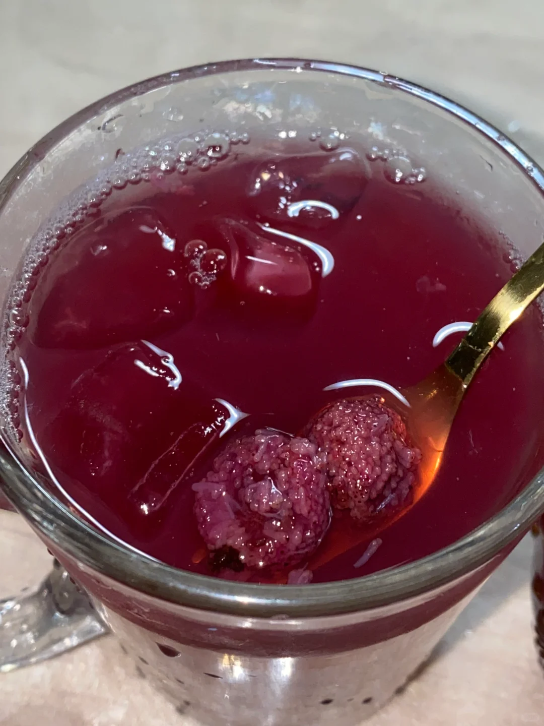 春日自制水果汁～杨梅汁