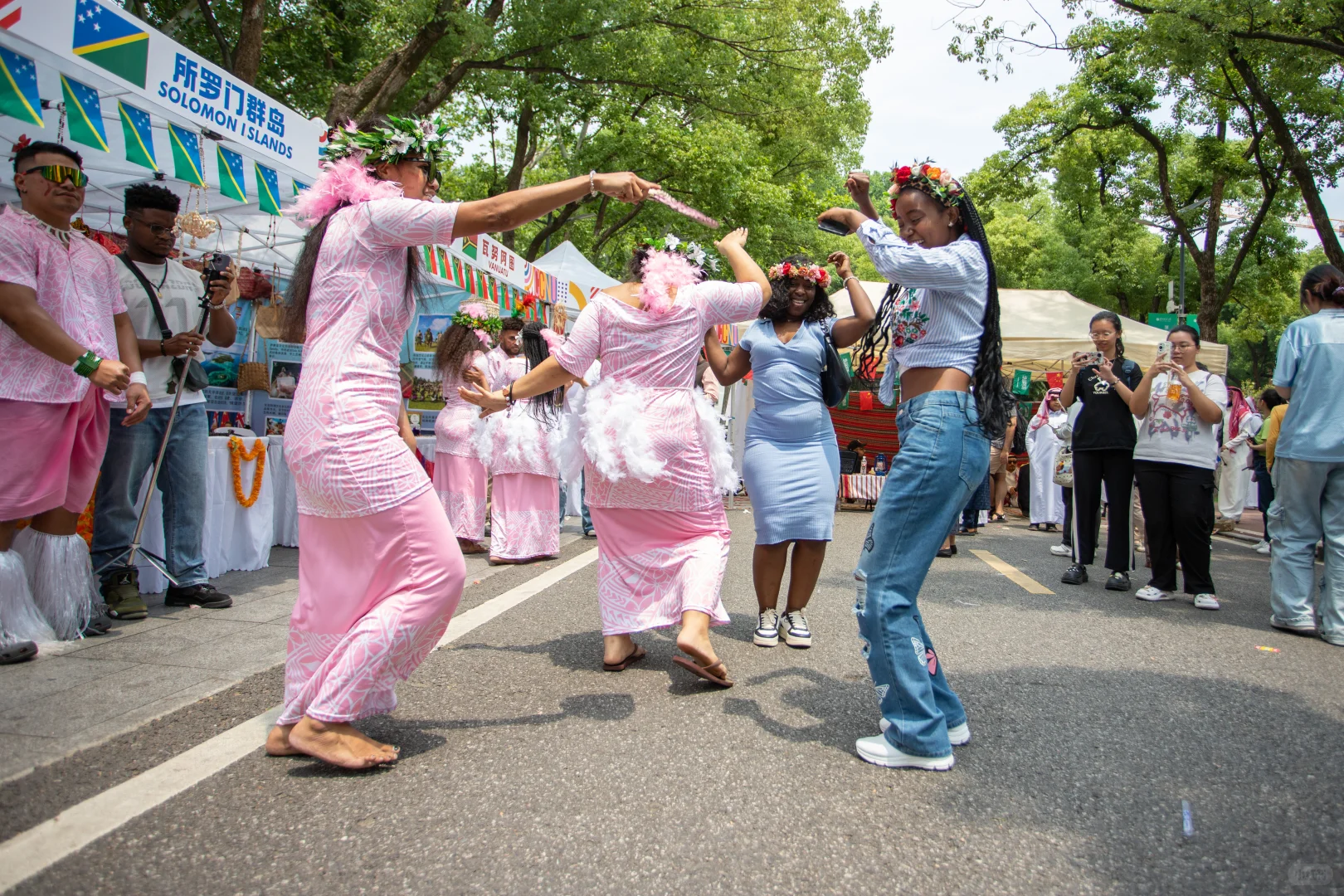 就这个国际文化交流节！爽！