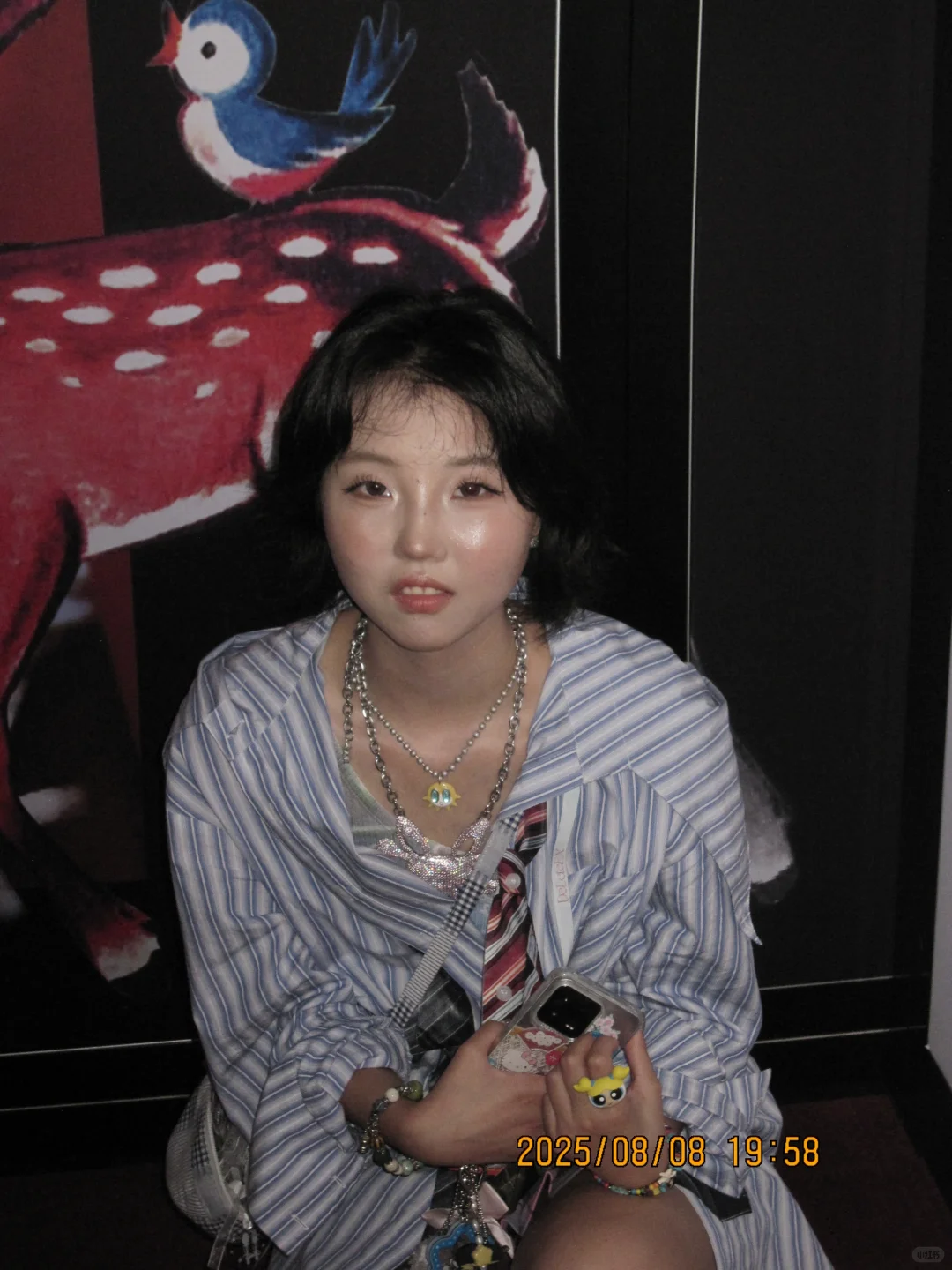 终于见到酸酸，美死我啦