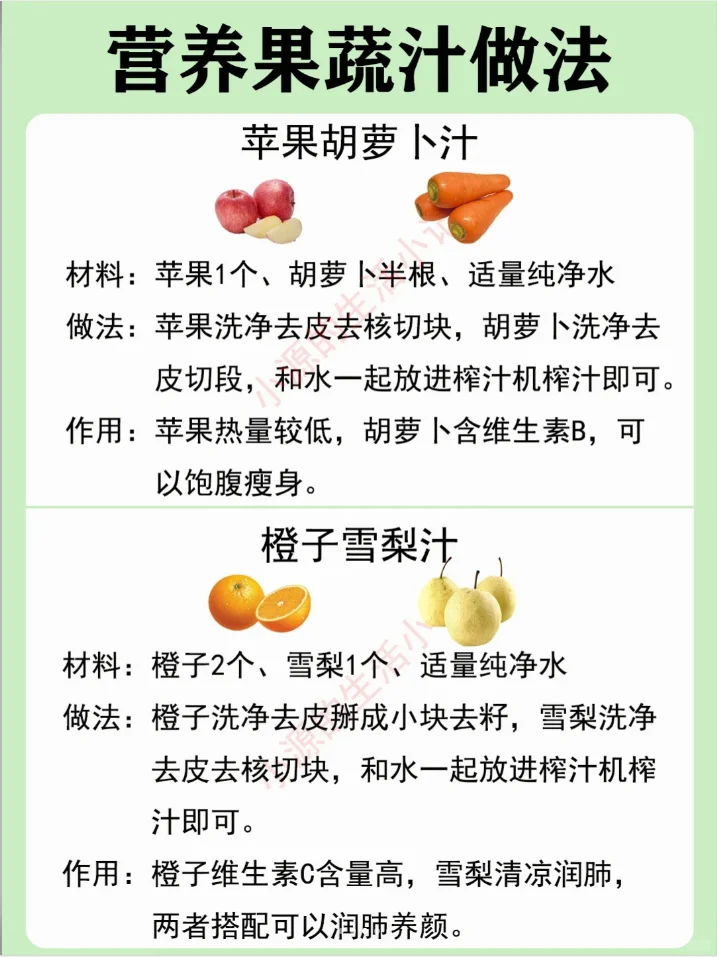 解锁果蔬汁品牌主理人私藏的7个黄金喝法