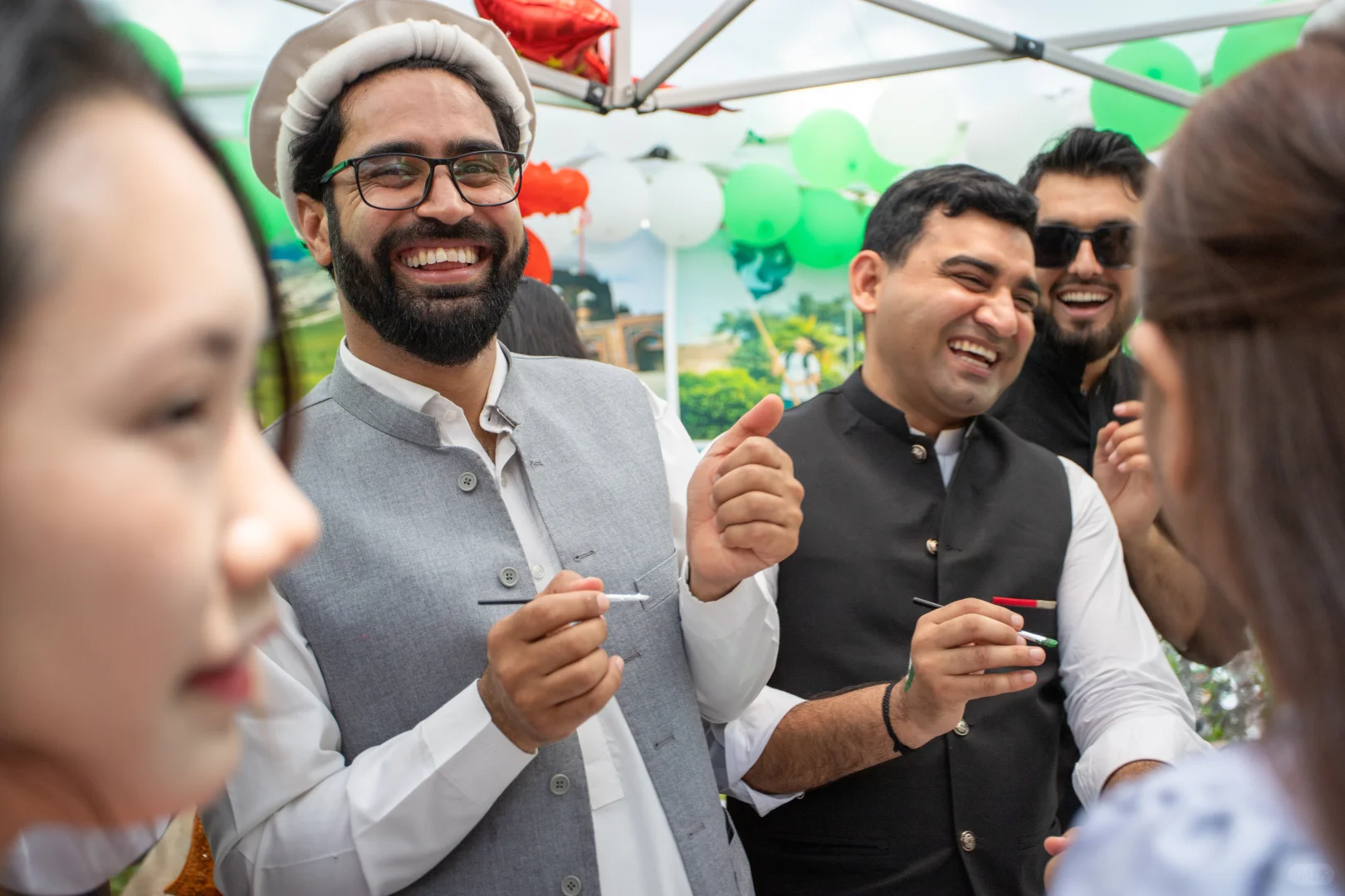 就这个国际文化交流节！爽！