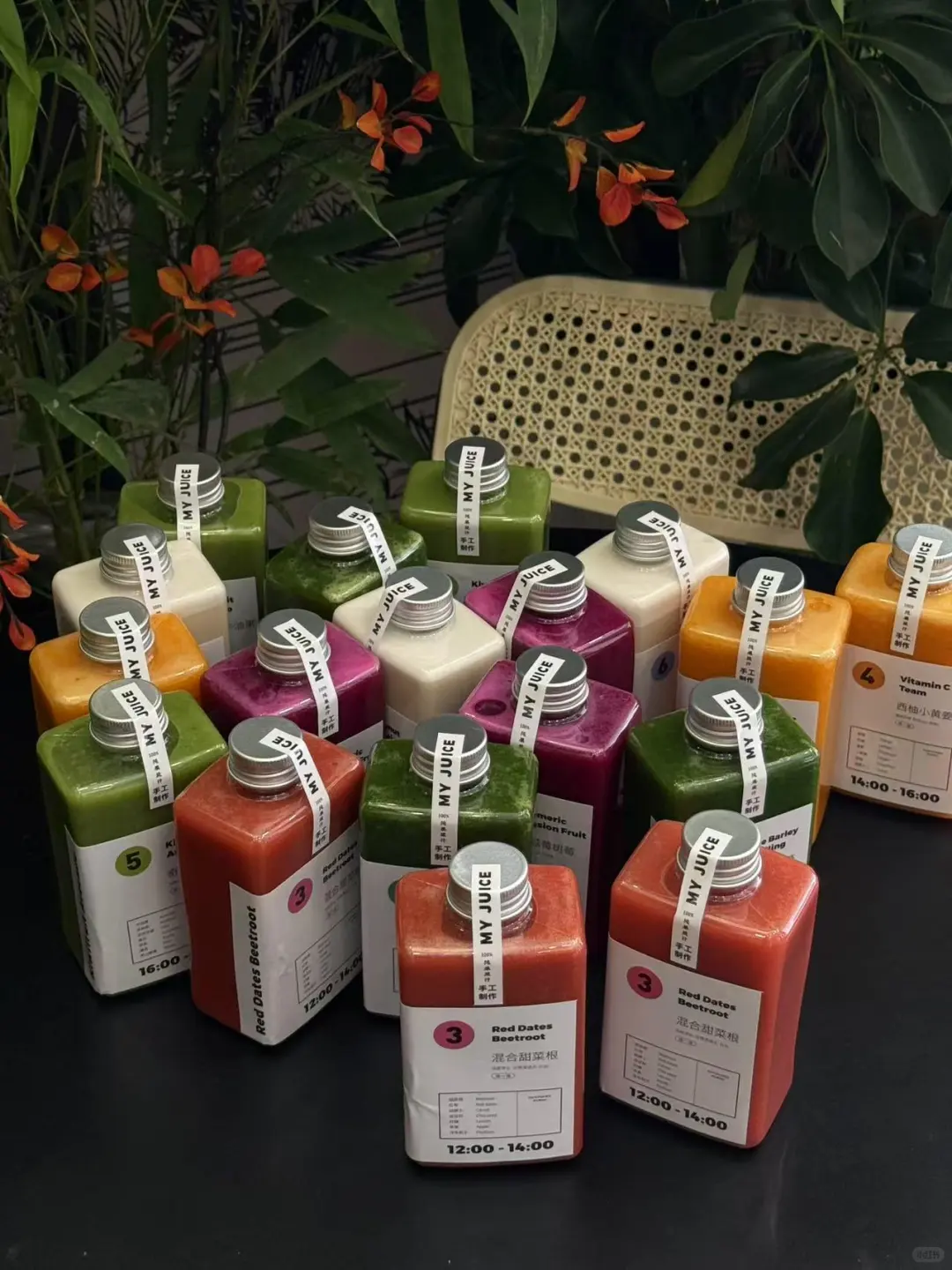 一天六瓶/巨巨巨巨掉秤的轻断食去果蔬汁！