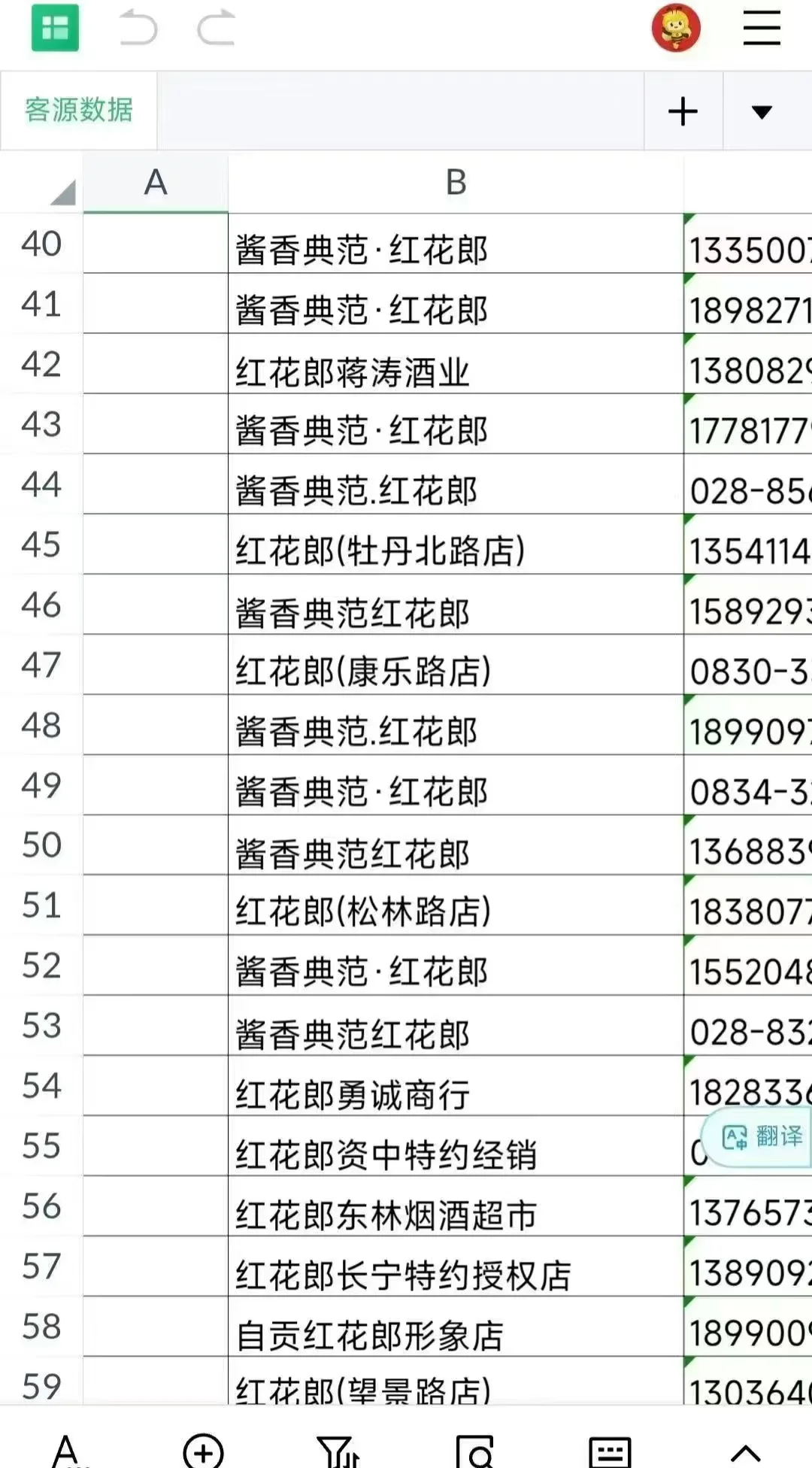 全国各省品牌酒水代理经销商 （新）