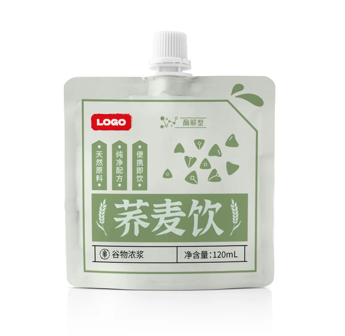 一些谷物饮料包装设计