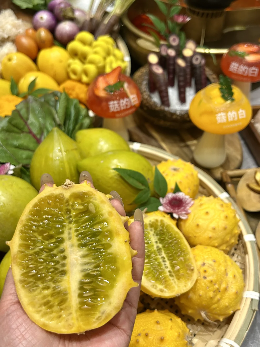 在大连喝到?了…红伞伞白杆杆…