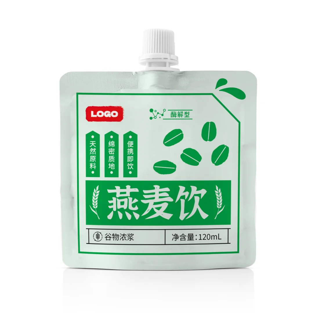 一些谷物饮料包装设计