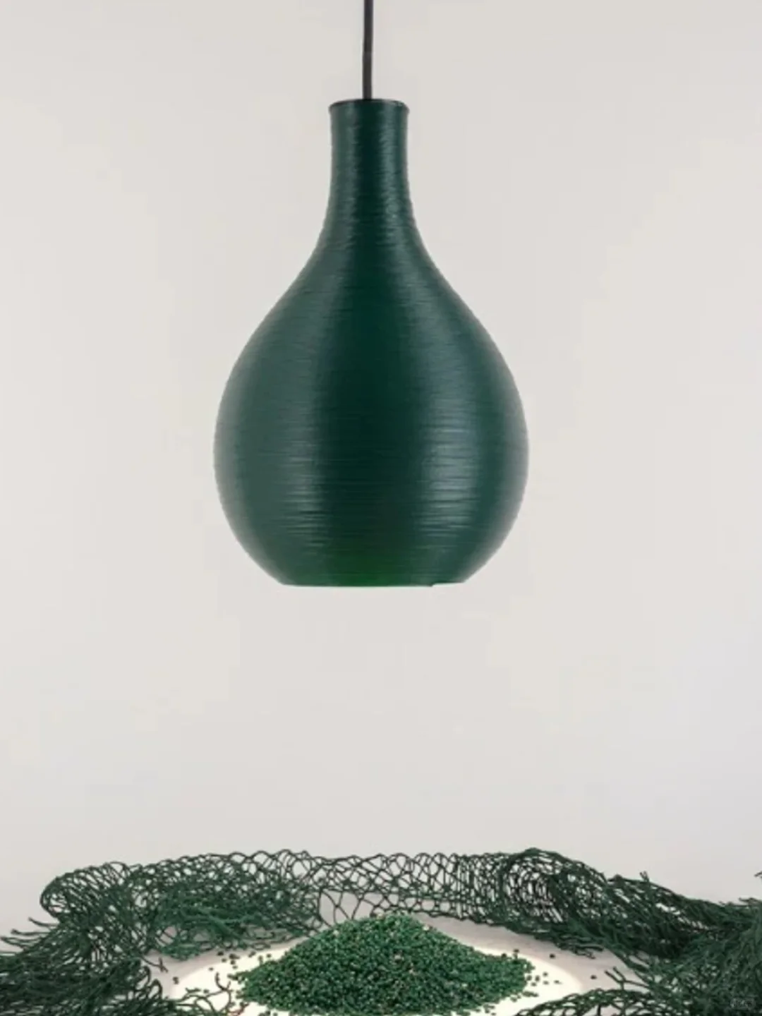 可持续材料|海洋塑料吊灯