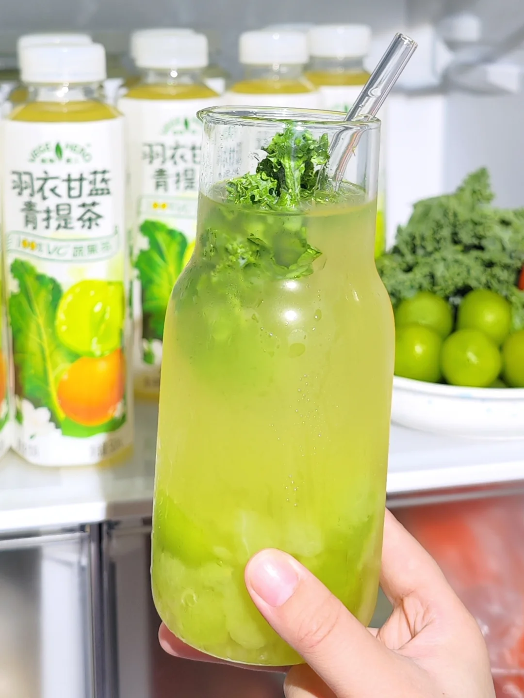 我...很少用震惊来形容一瓶果蔬茶!!