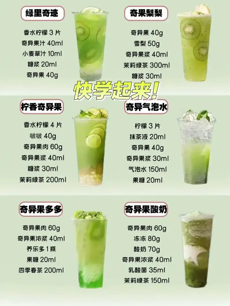 ?【6条必看奇异果鲜榨✨ 一杯喝出夏日元气!