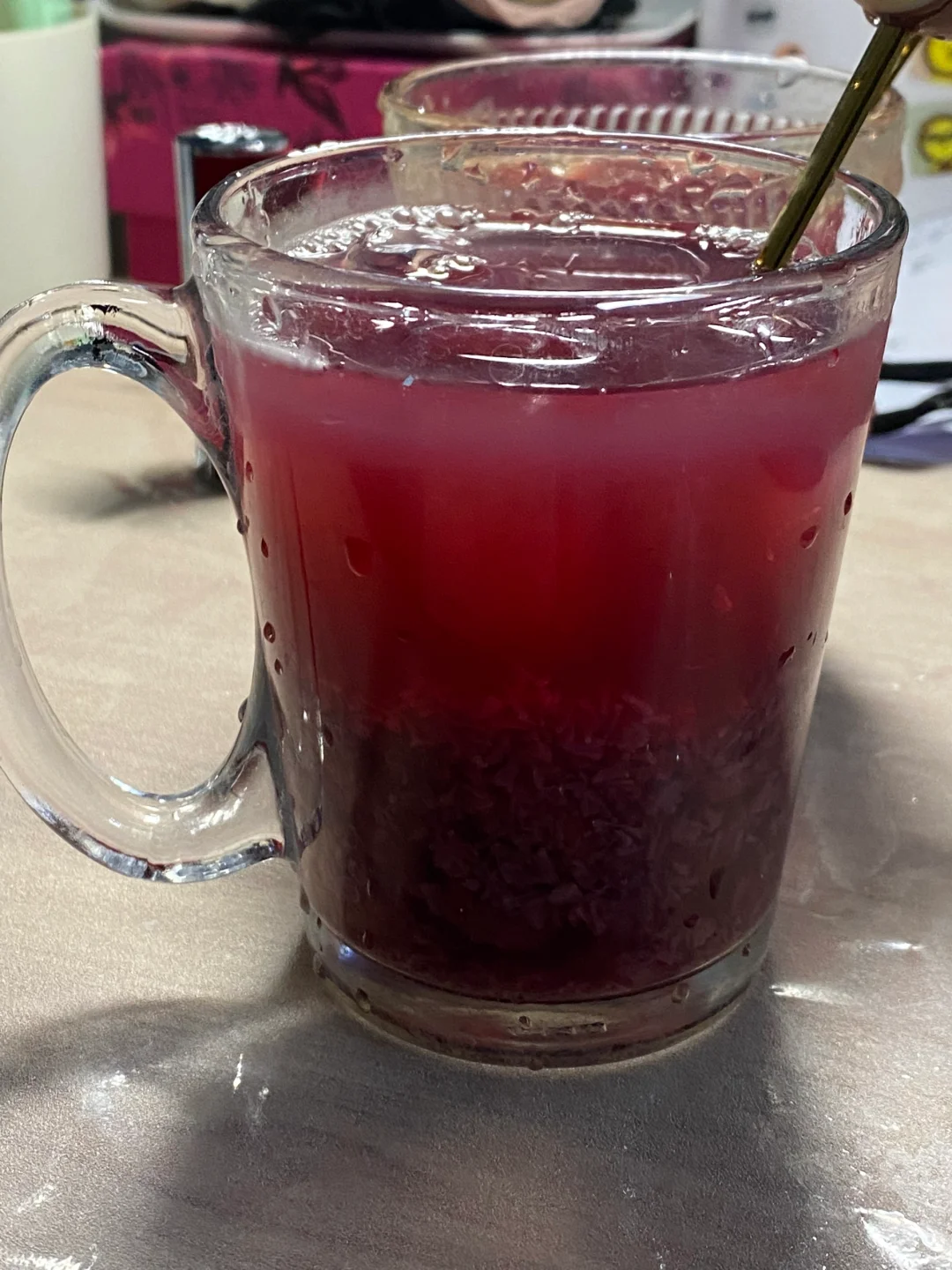 春日自制水果汁～杨梅汁