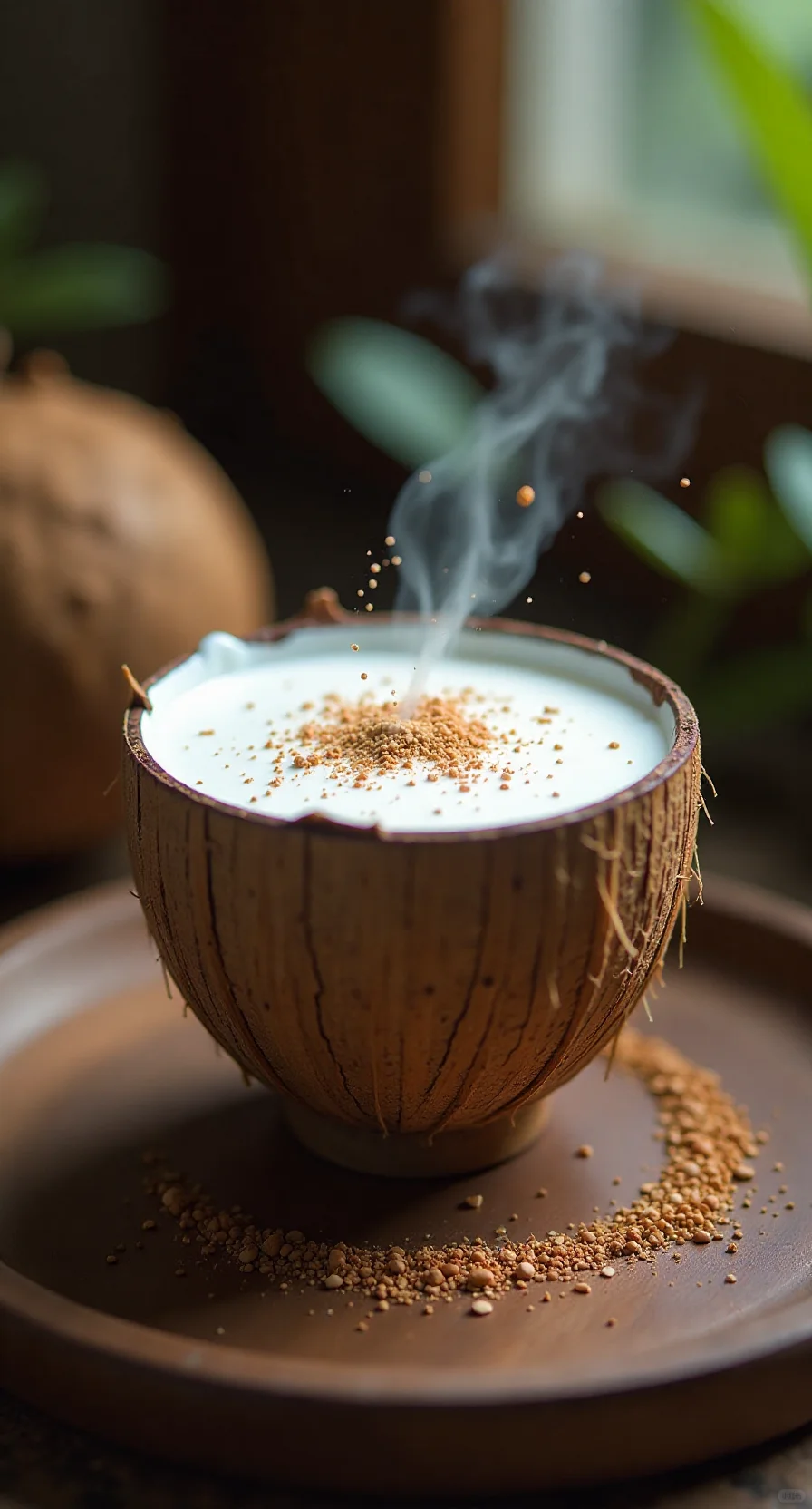 除水之外，必须是椰汁水呀