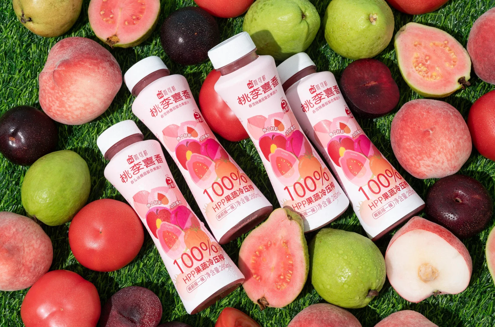 设计满满的复合果蔬包装设计