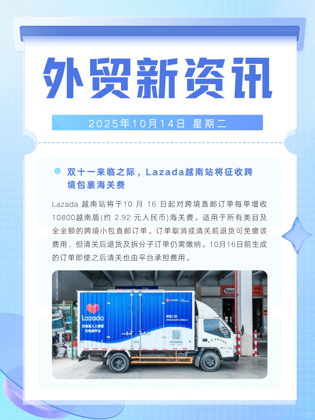 外贸新资讯‖20251014