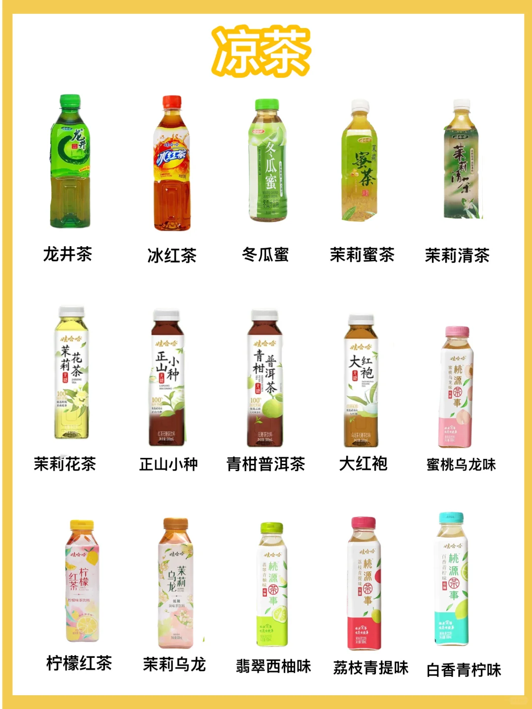 支持国货?没想到娃哈哈饮品竟然有100多种