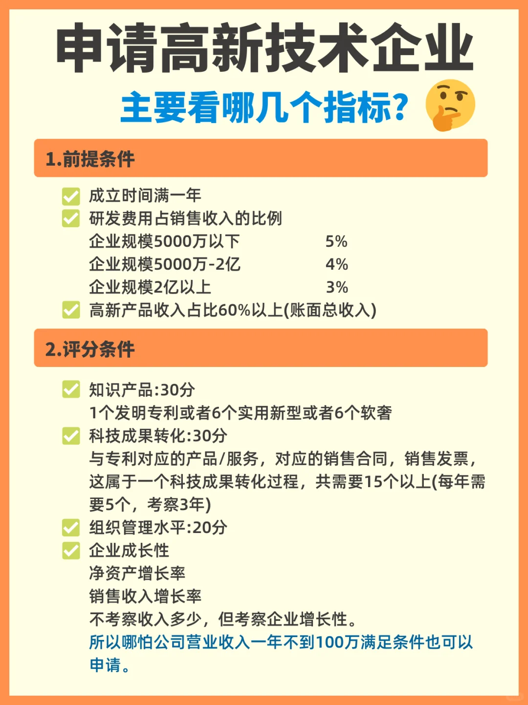申高企必看！知识产权“硬指标”