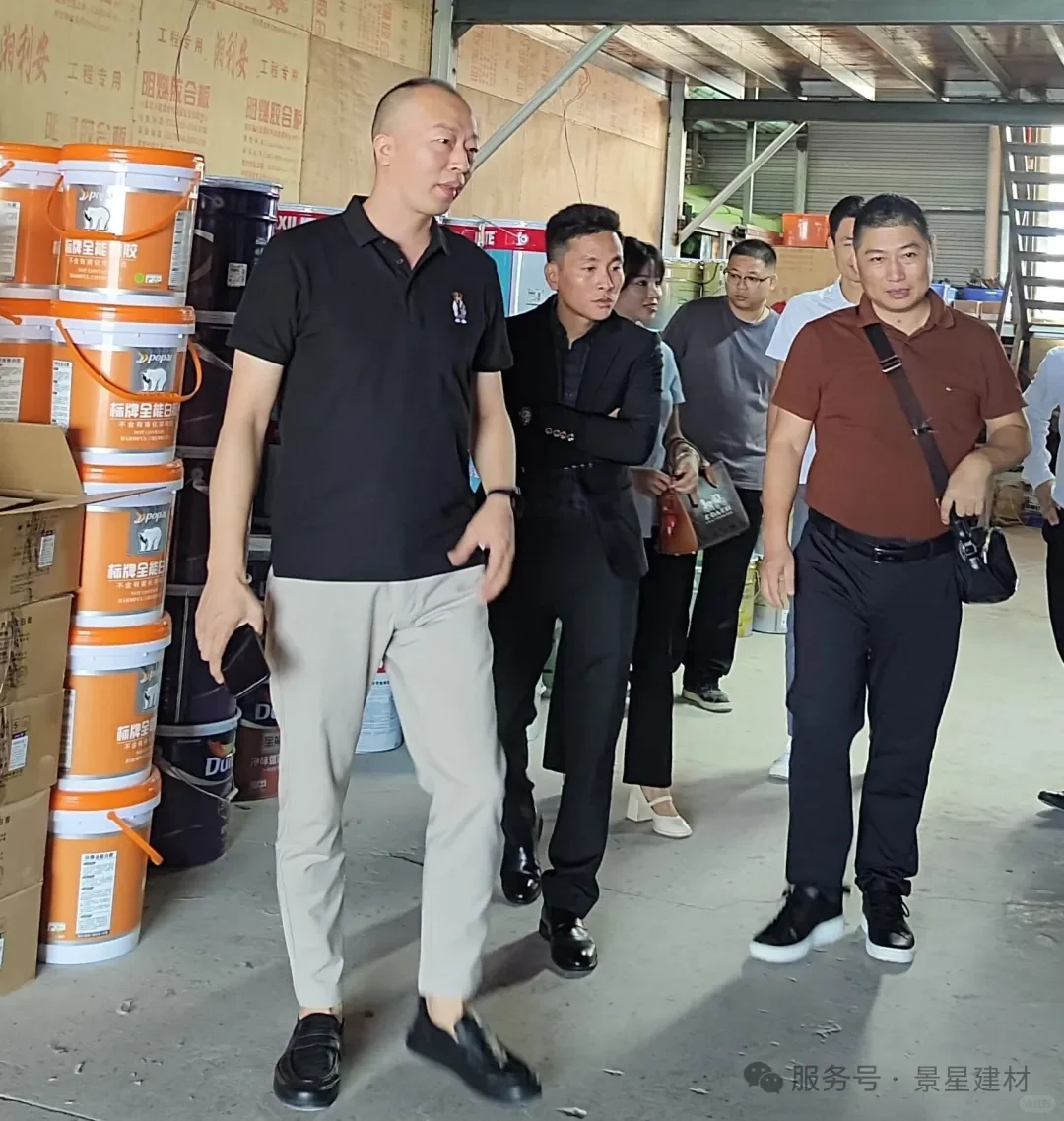 越南建材商走进景星｜共话数字化建材模式