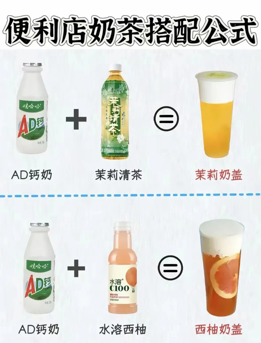 便利店5元喝出20元奶茶！7个隐藏搭配快抄