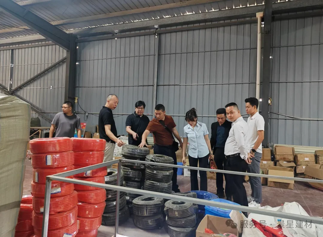 越南建材商走进景星｜共话数字化建材模式