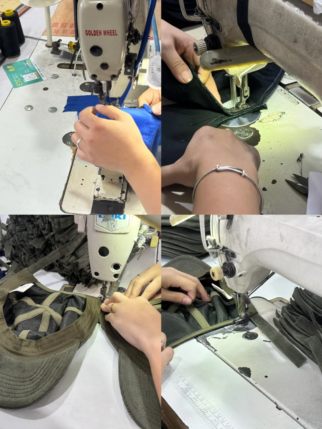 你知道一顶帽子是怎么生产出来的吗？